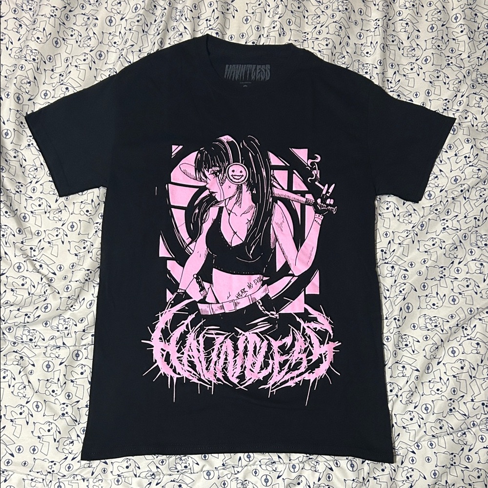 HAUNTLESS “Hear No Evil” Graphic Tee Shirt